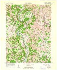 Alexandria 1961 topographic map thumbnail