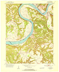 Alton 1951 topographic map thumbnail