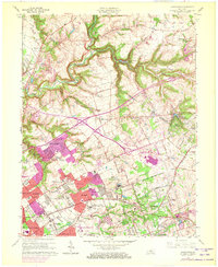 Anchorage 1965 topographic map thumbnail