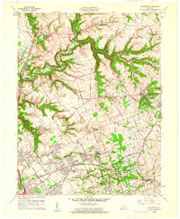 Anchorage 1960 topographic map thumbnail
