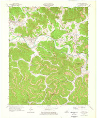 Artemus 1974 topographic map thumbnail