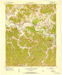 Artemus 1952 topographic map thumbnail