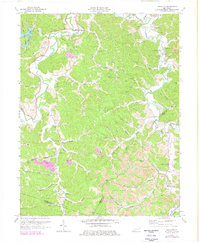 Argillite 1972 topographic map thumbnail
