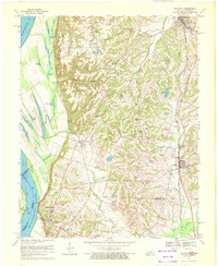 Arlington 1970 topographic map thumbnail