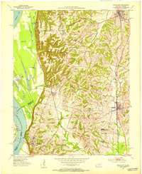 Arlington 1951 topographic map thumbnail