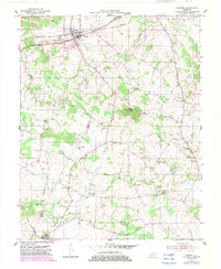 Auburn 1951 topographic map thumbnail