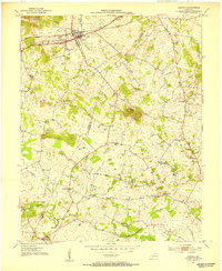 Auburn 1951 topographic map thumbnail