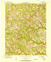 Ault 1950 topographic map thumbnail