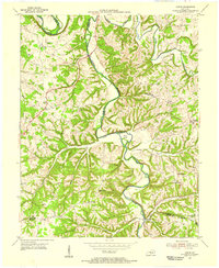 Austin 1954 topographic map thumbnail