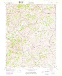 Ballardsville 1961 topographic map thumbnail