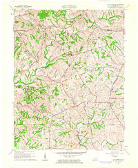 Ballardsville 1961 topographic map thumbnail