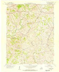 Ballardsville 1954 topographic map thumbnail