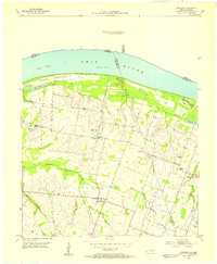 Bandana 1954 topographic map thumbnail