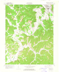Barbourville 1974 topographic map thumbnail