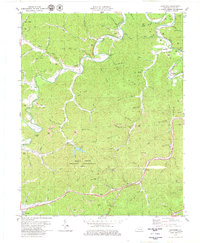 Barcreek 1979 topographic map thumbnail