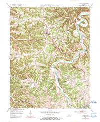 Bedford 1953 topographic map thumbnail