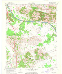 Beech Grove 1969 topographic map thumbnail