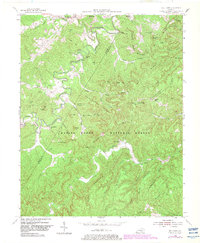 Bell Farm 1954 topographic map thumbnail