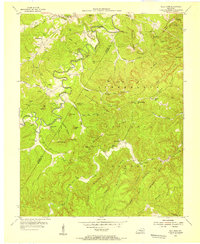Bell Farm 1954 topographic map thumbnail