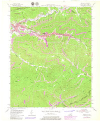 Benham 1954 topographic map thumbnail