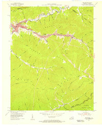 Benham 1954 topographic map thumbnail