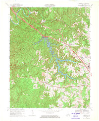 Bernstadt 1969 topographic map thumbnail