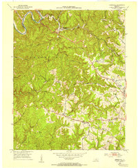 Bernstadt 1952 topographic map thumbnail