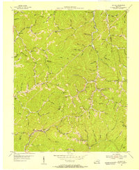 Beverly 1954 topographic map thumbnail