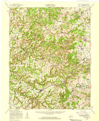 Big Clifty 1949 topographic map thumbnail