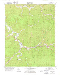 Big Creek 1979 topographic map thumbnail
