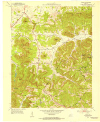 Bighill 1952 topographic map thumbnail