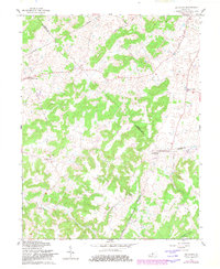 Big Spring 1961 topographic map thumbnail