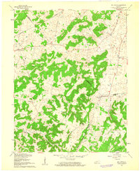 Big Spring 1961 topographic map thumbnail