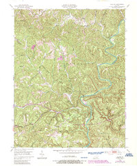 Billows 1952 topographic map thumbnail