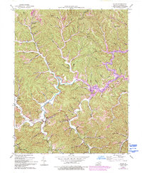 Blaine 1953 topographic map thumbnail