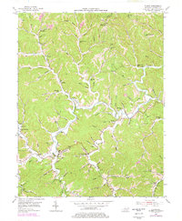 Blaine 1953 topographic map thumbnail