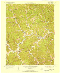 Blaine 1953 topographic map thumbnail