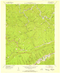 Bledsoe 1954 topographic map thumbnail