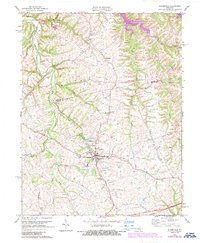 Bloomfield 1972 topographic map thumbnail