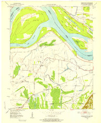 Bondurant 1951 topographic map thumbnail
