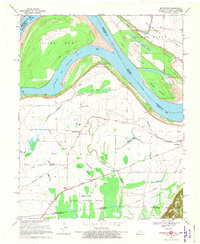 Bondurant 1969 topographic map thumbnail