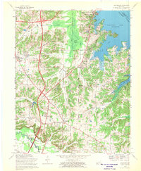 Briensburg 1969 topographic map thumbnail