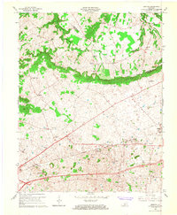 Bristow 1965 topographic map thumbnail