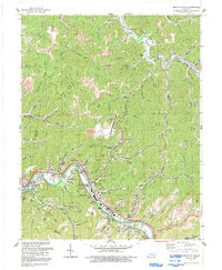 Broad Bottom 1992 topographic map thumbnail