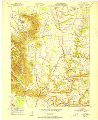 Brooks 1951 topographic map preview