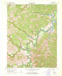 Bruin 1971 topographic map thumbnail