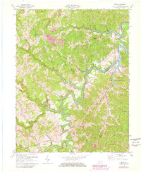 Bruin 1971 topographic map thumbnail