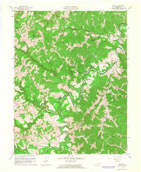 Bruin 1962 topographic map thumbnail