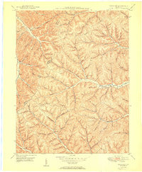Brushart 1950 topographic map thumbnail