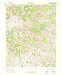Brush Grove 1972 topographic map thumbnail